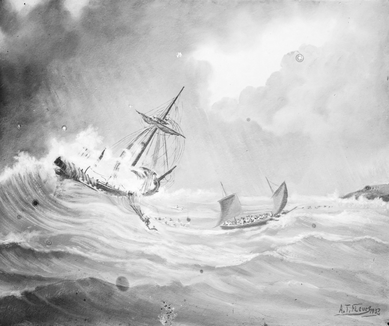George III on Acteon Reef
