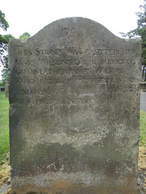 Wilson Headstone Wilson Headstone